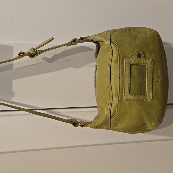 Fossil Green Leather Crossbody Bag - Picture 2 of 8